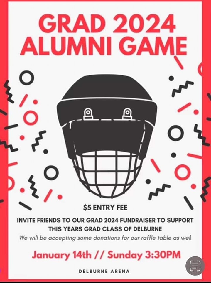 Grad 2024 Alumni Game Delburne Ag Alberta Association of